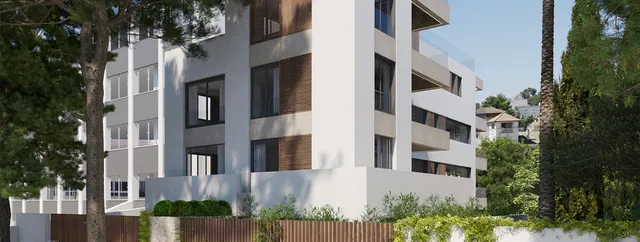 Visualisering: Exteriör, lägenhet till salu i El Terreno, Mallorca