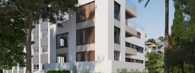 Visualisering: Exteriör, lägenhet till salu i El Terreno, Mallorca