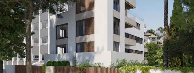 Visualisering: Exteriör, lägenhet till salu i El Terreno, Mallorca