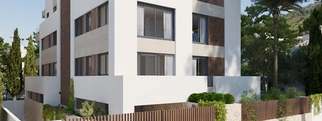 Visualisering: Exteriör, lägenhet till salu i El Terreno, Mallorca