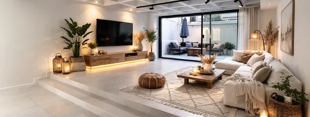 Visualisierung: Wohnzimmer, Wohnung zur Miete in El Terreno, Mallorca