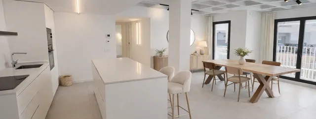 Visualisierung: Essbereich, Wohnung zur Miete in El Terreno, Mallorca