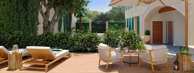 Visualisierung: Terrasse (Wohnung zum Kauf in Palma) Altstadt, Mallorca