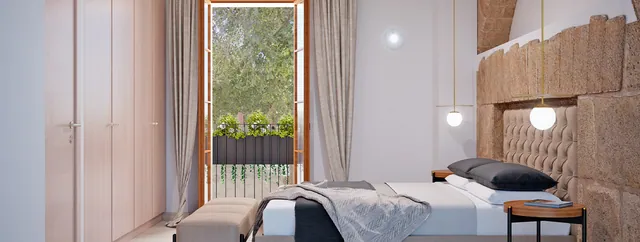 Sovrum, lägenhet till salu i Palmas gamla stad, Mallorca