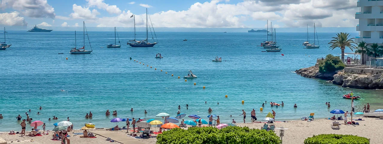 Strand i närheten, lägenhet till salu i Palmanova, Mallorca