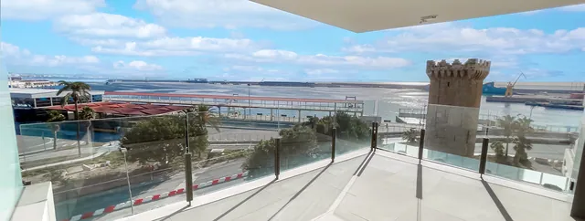 Balkong med havsutsikt, lägenhet till salu i Paseo Marítimo, Mallorca