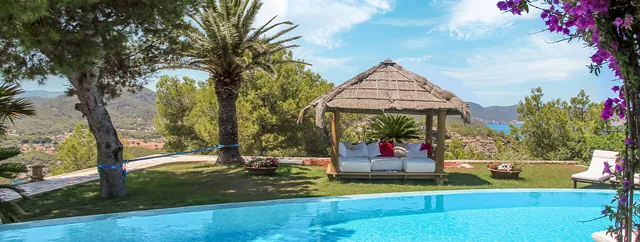 Pool, finca till salu i Ibiza, Mallorca