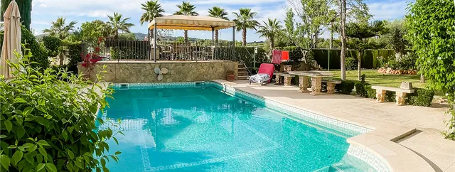 Pool, Finca for sale in Llucmajor, Mallorca