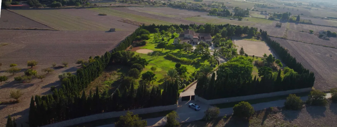 Flygvy, finca till salu i Montuïri, Mallorca