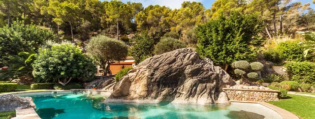Pool, finca till salu i Port d'Andratx, Mallorca