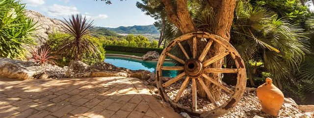 Trädgård, finca till salu i Port d'Andratx, Mallorca