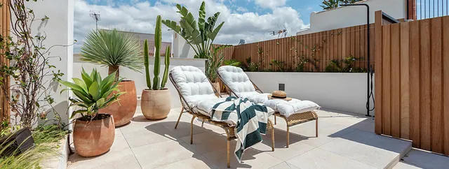 Takterrass, takvåning till salu i Palmas gamla stad, Mallorca
