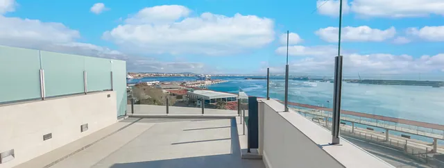Takterrass med havsutsikt, takvåning till salu i Paseo Marítimo, Mallorca