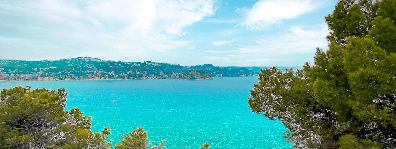Havsutsikt, tomt till salu i Costa de la Calma, Mallorca