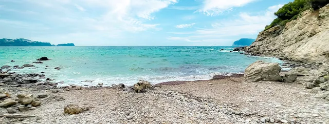 Strand i närheten med havsutsikt, tomt till salu i Costa de la Calma, Mallorca