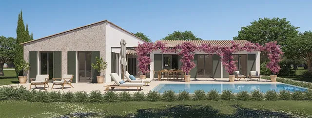 Visualisering: Exteriör, tomt till salu i Santa Maria del Camí, Mallorca