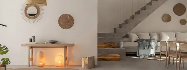 Visualisering: Vardagsrum, radhus till salu i El Molinar, Mallorca