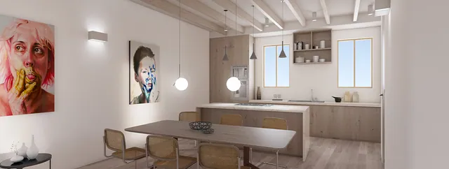 Visualisering: Matplats, radhus till salu i Santa Catalina, Mallorca