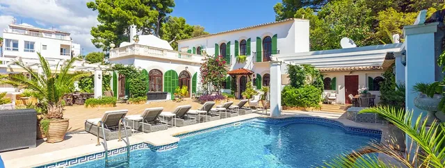 Exteriör, villa till salu i Cala Major, Mallorca