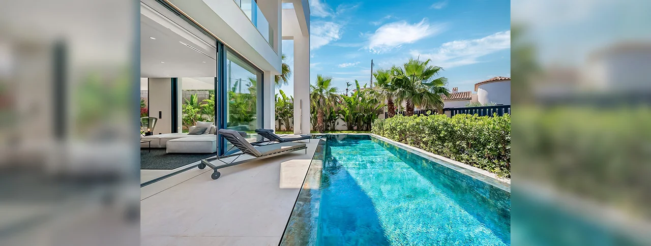 Pool, villa till salu i El Toro, Mallorca