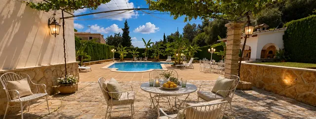 Terrass, villa till salu i Génova, Mallorca