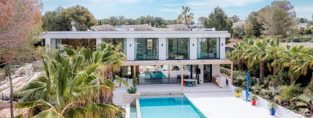 Exteriör, villa till salu i Santa Ponsa, Mallorca
