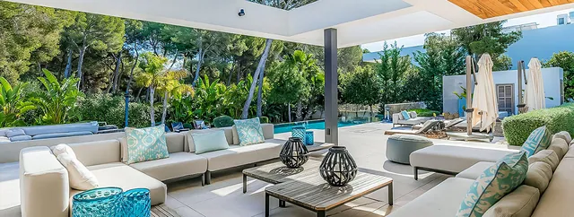 Lounge utomhus, villa till salu i Santa Ponsa, Mallorca