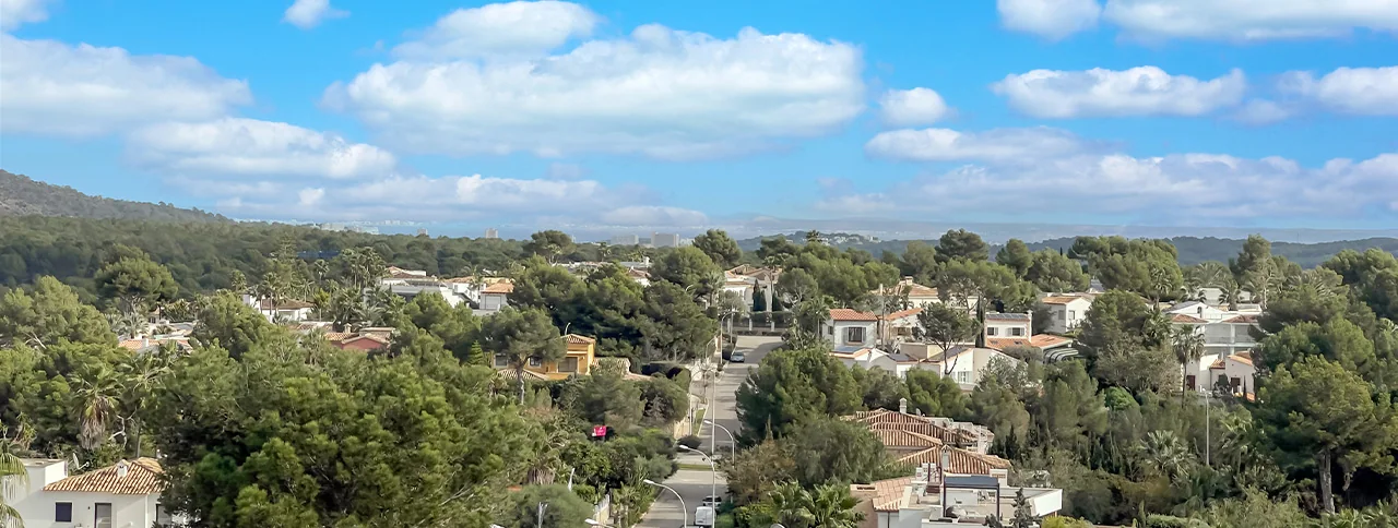 Utsikt, villa till salu i Santa Ponsa, Mallorca