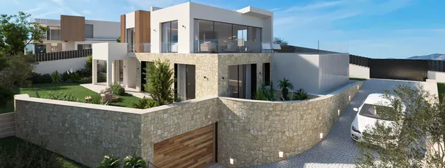 Visualisering: Exteriör, villa till salu i Santa Ponsa, Mallorca