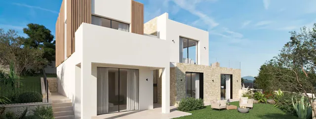 Visualisering: Exteriör, villa till salu i Santa Ponsa, Mallorca