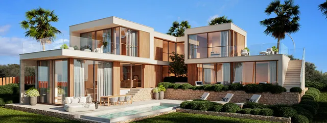 Visualisering: Exteriör, villa till salu i Son Gual, Mallorca