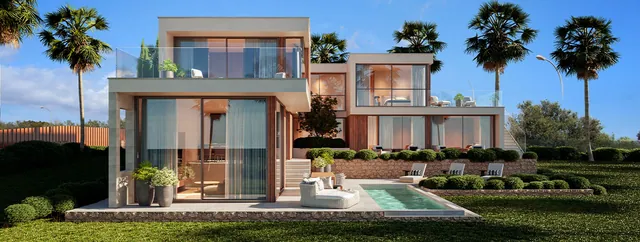 Visualisering: Exteriör, villa till salu i Son Gual, Mallorca