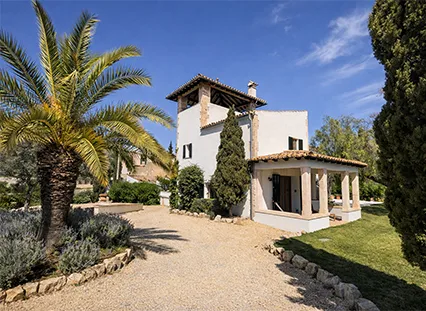 Historic ETV Finca Mallorca for sale in Génova near Palma with pool, sea views and private grounds